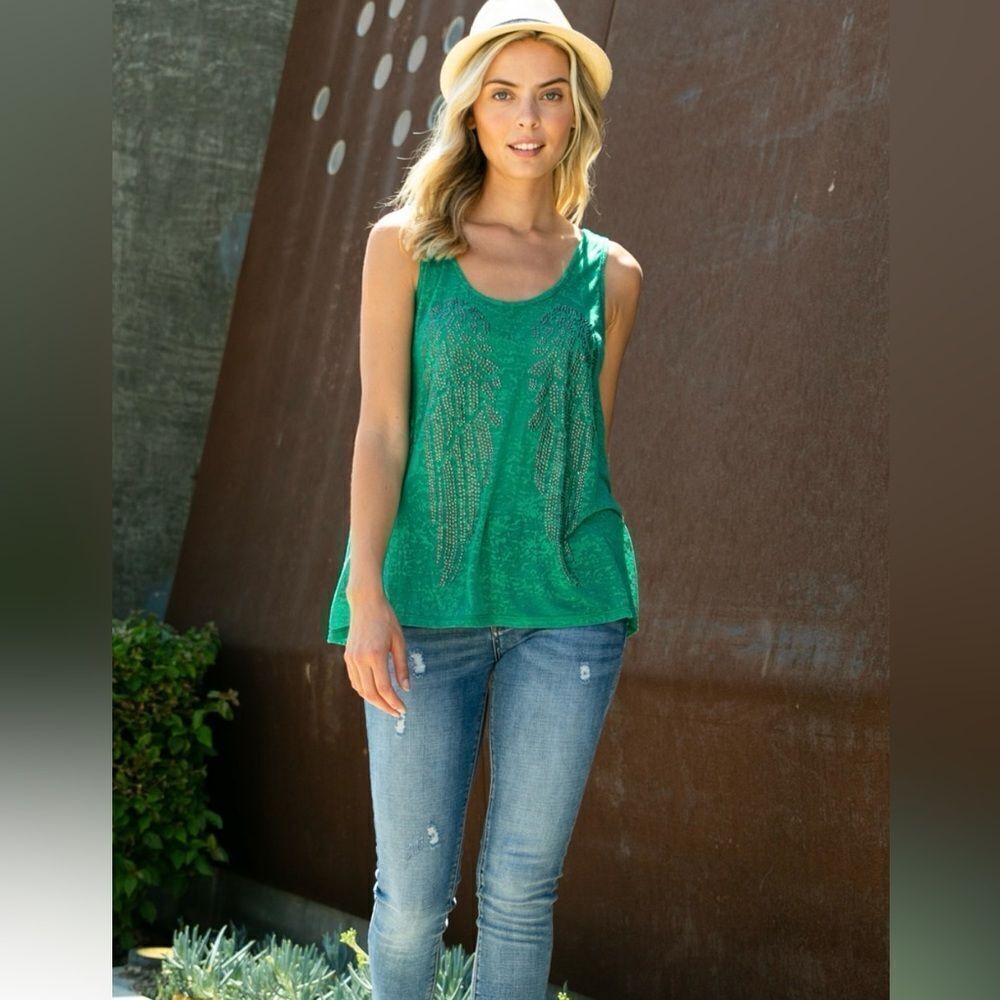 Vocal Rebel Wings Tank Top